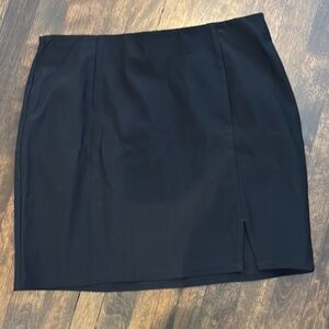 Garage Black Mini Skirt